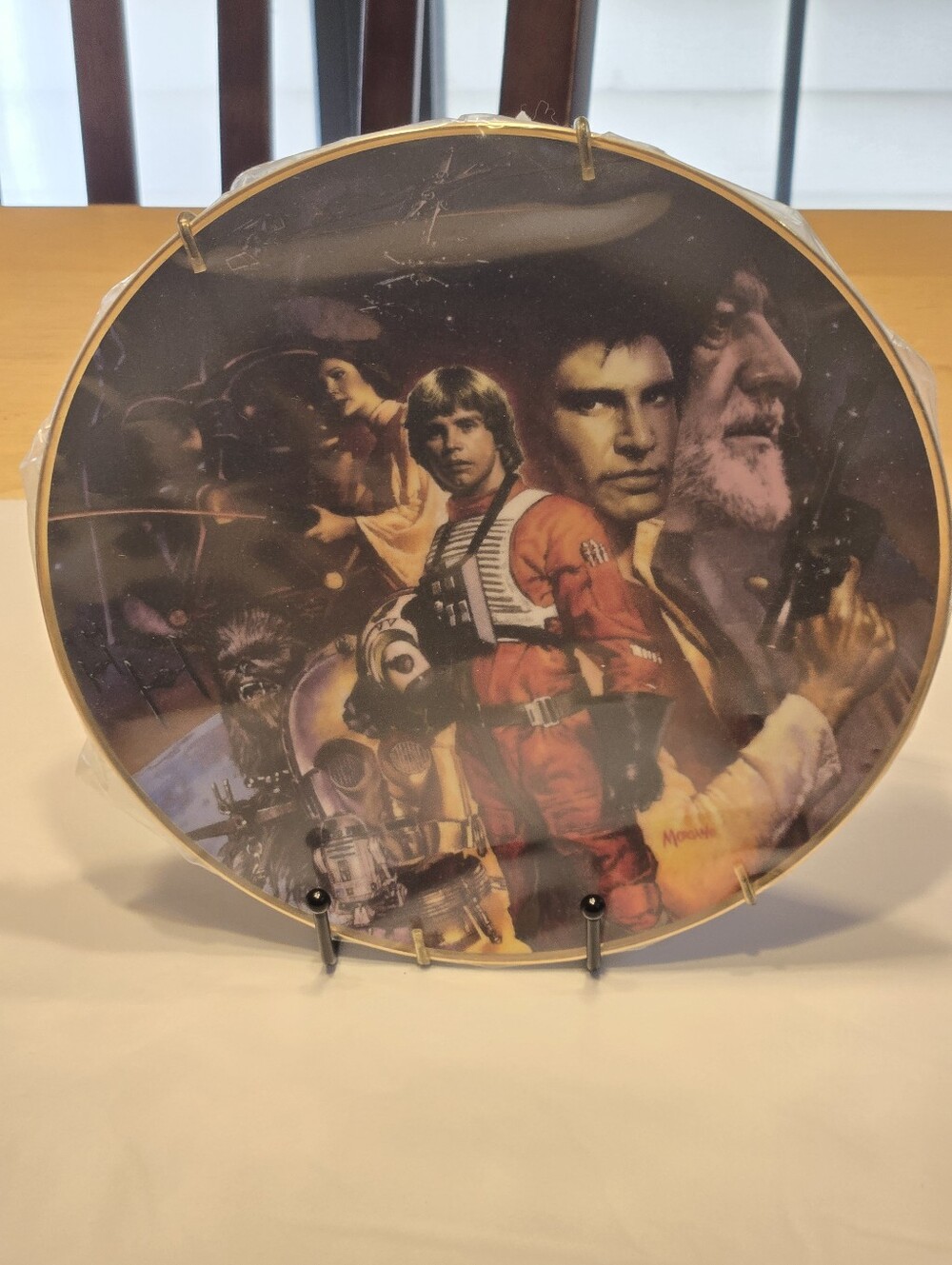 Hamilton Collection - Vintage Star Wars Decorative Collector Plate - Picture 7 of 7